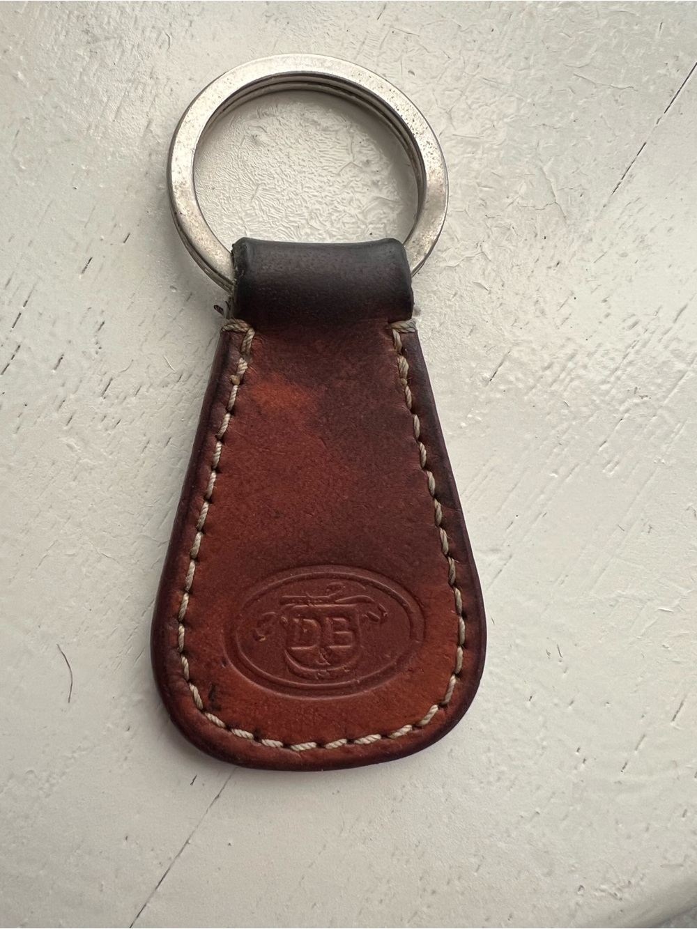Dooney & Bourke Brown Leather Key Holder